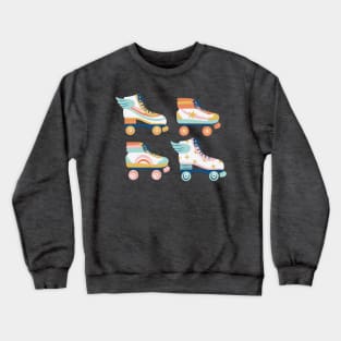 Roller Skate Disco Crewneck Sweatshirt